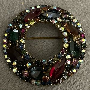 Weiss watermelon brooch